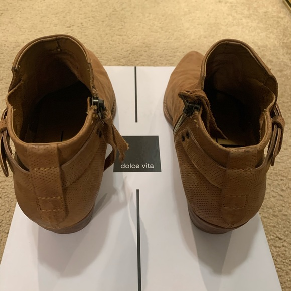 Dolce Vita sierra ankle bootie size 10 brown /tan - Picture 5 of 6